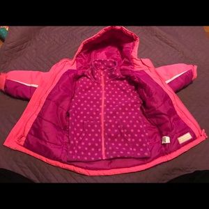 Children’s Place 4T - Snow Jacket. 2 pc w/ fleece